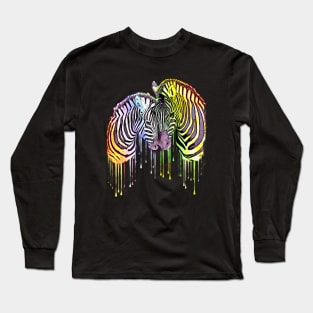 Zebra Lovers 9 Long Sleeve T-Shirt